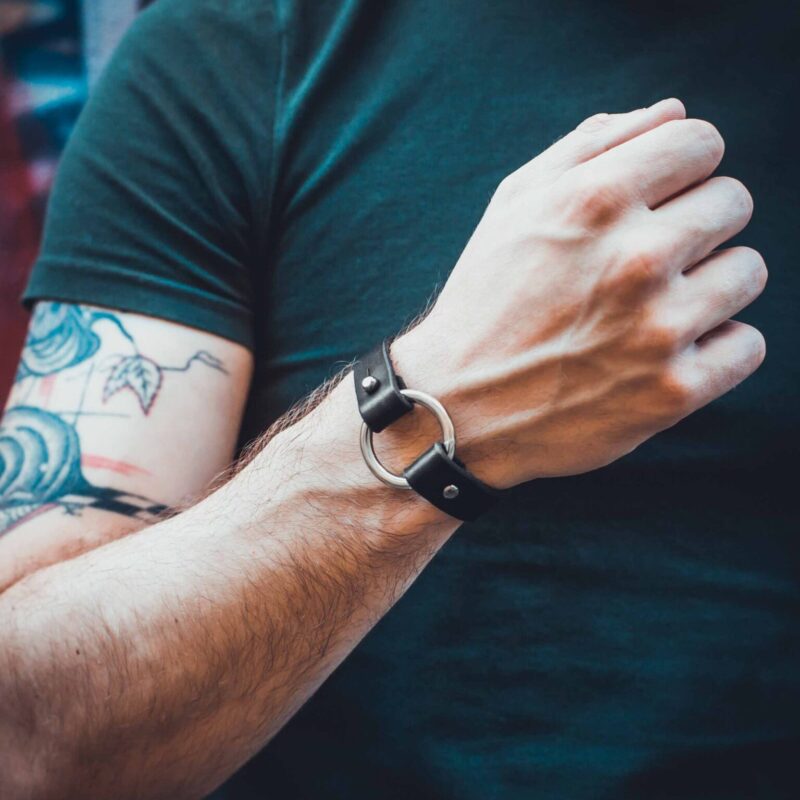 Personalized BDSM Bracelet with Engraving