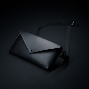 Minimalist Italian Leather Belt Bag