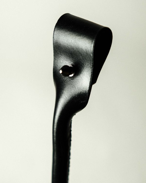 Elegant Leather Flogger by La Cortigiana