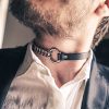 Leather Choker with Personalization "Devotion"