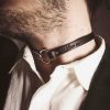 Leather Choker with Personalization "Devotion"