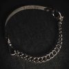 Leather Choker with Personalization "Devotion"