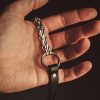 Leather Choker with Personalization "Devotion"