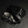 Leather Choker with Personalization "Devotion"