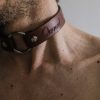 Leather Collar by La Cortigiana