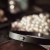 Leather Choker with Personalization "Temptation"