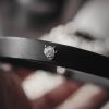 Leather Choker with Personalization "Temptation"