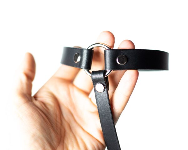 Leather Collar by La Cortigiana