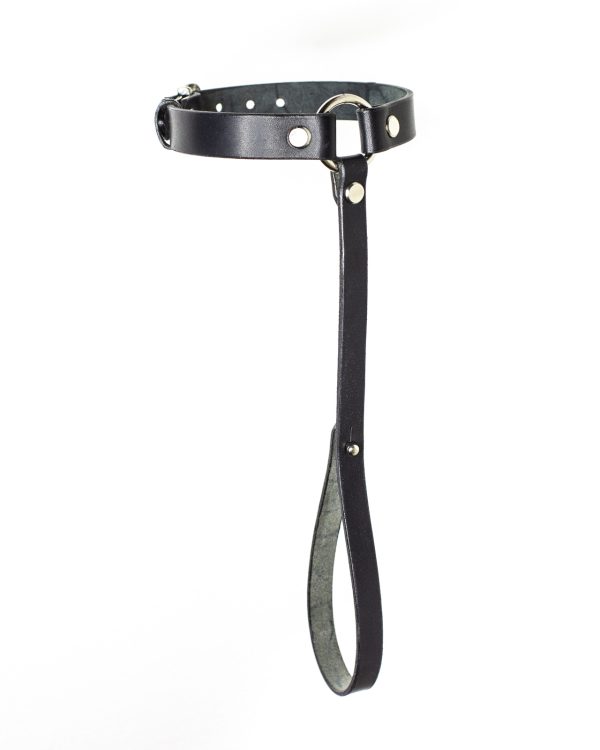 Leather Collar by La Cortigiana