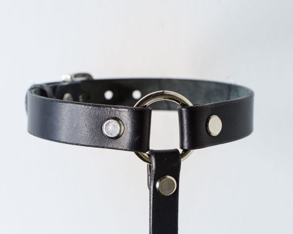 Leather Collar by La Cortigiana