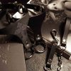 Leather choker by La Cortigiana