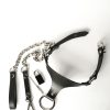 Leather choker by La Cortigiana