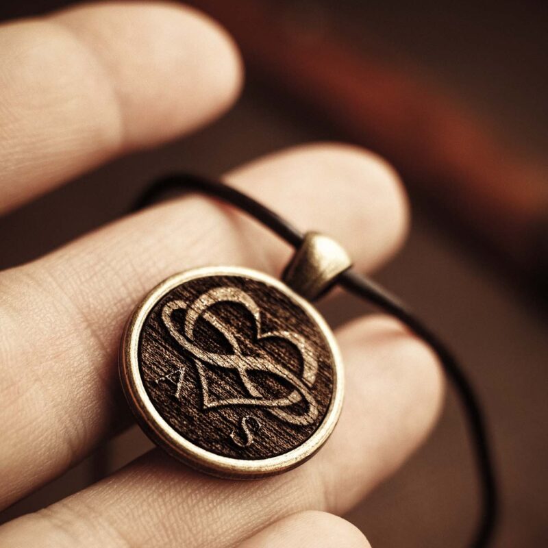 Polyamory pendant by La Cortigiana
