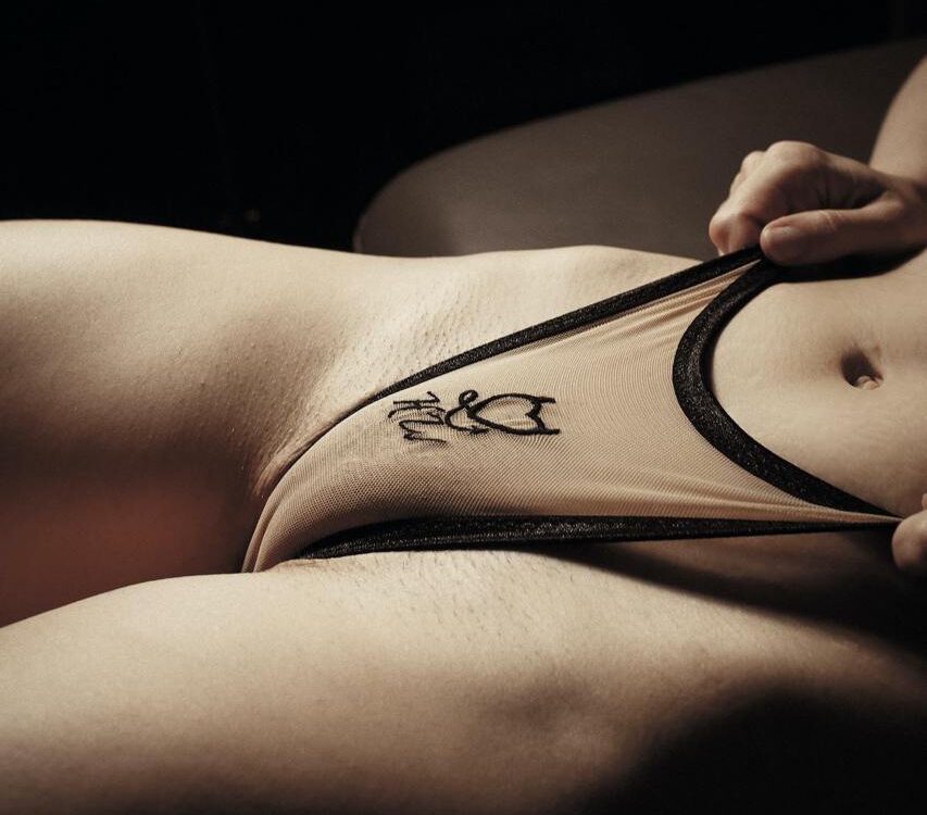 sheer panties by La Cortigiana