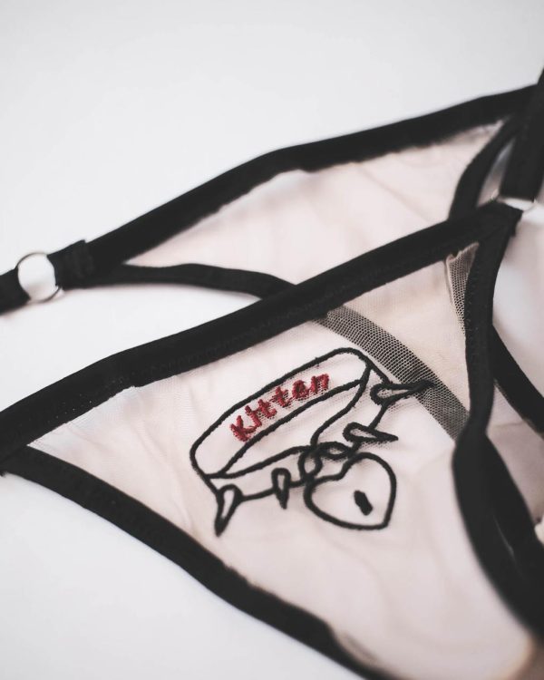 sheer panties by La Cortigiana