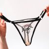sheer panties by La Cortigiana