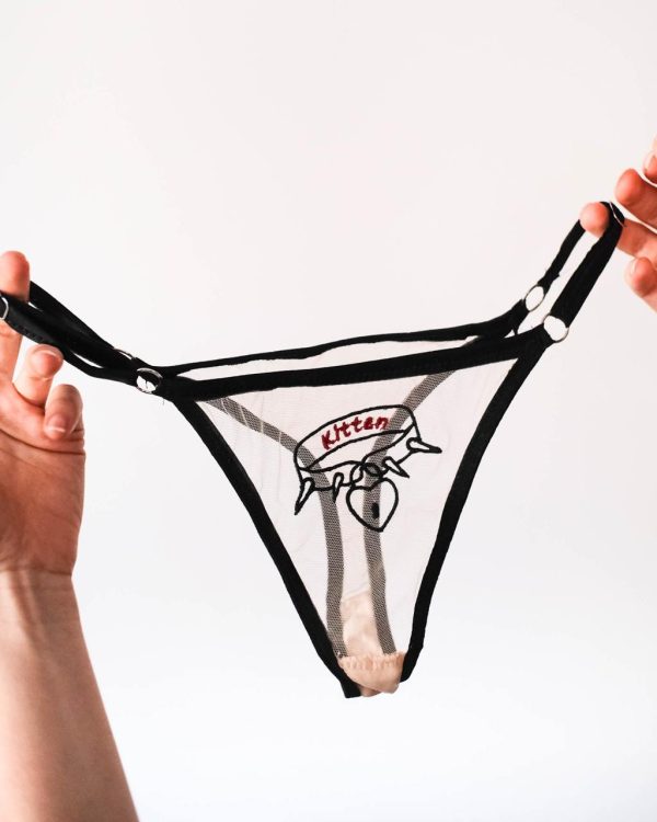 sheer panties by La Cortigiana