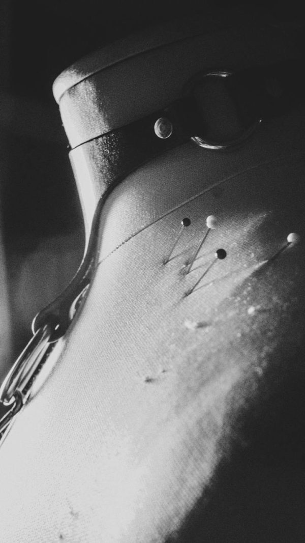 Leather choker by La Cortigiana