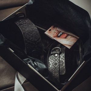 Engraved Collar & Cuffs with Custom Inscription