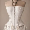 white corset by La Cortigiana