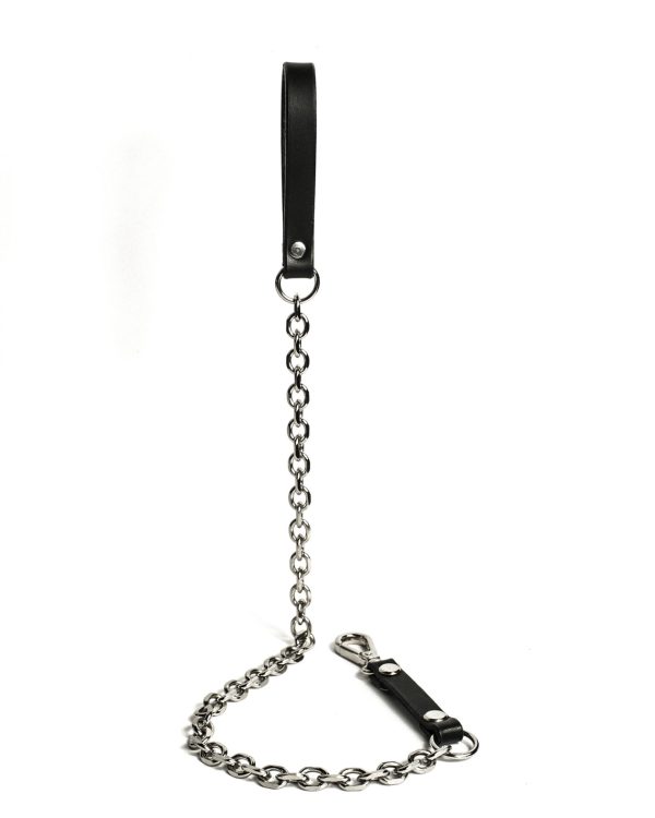Leather leash by La Cortigiana