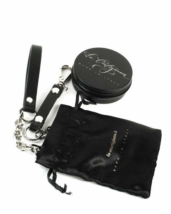 Leather leash by La Cortigiana