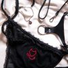sheer panties by La Cortigiana
