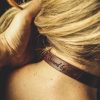 Lockable Leather Choker by La Cortigiana