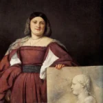 La Schiavona ('the woman from Dalmatia'), also known as Portrait of a Lady, is a 1510–1512 portrait by Titian