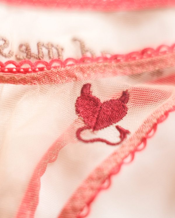 sheer panties by La Cortigiana