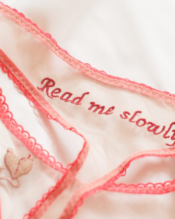 sheer panties by La Cortigiana