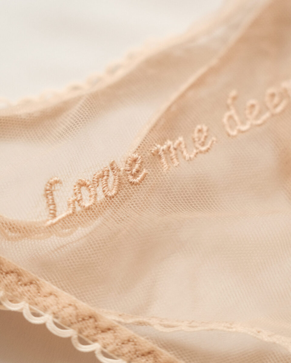 sheer panties by La Cortigiana