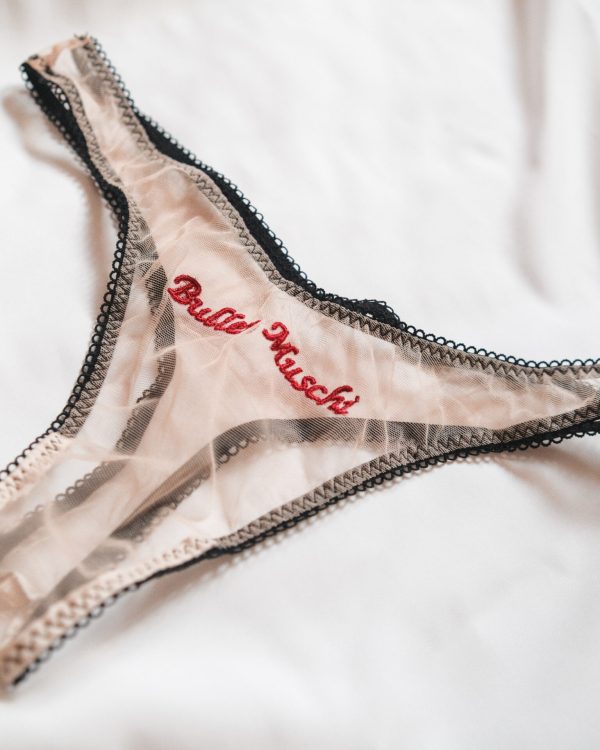 sheer panties by La Cortigiana