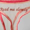 sheer panties by La Cortigiana
