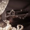 Leather choker by La Cortigiana