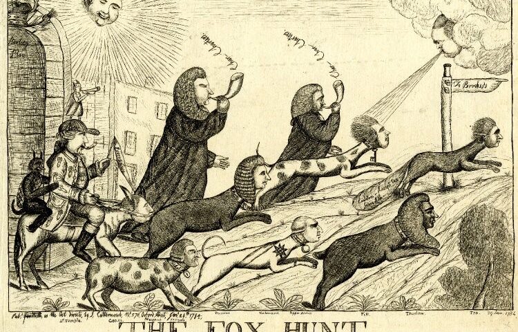 The Fox Hunt, William Dent, 1784