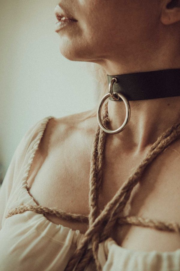 Initiation - Ring Collar by La Cortigiana