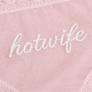 Tie-Side Mesh Panties Hotwife