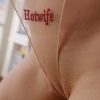 hotwife sheer mesh panties by La Cortigiana