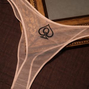 Sheer Mesh QOS Panties – Queen of Spades Embroidery