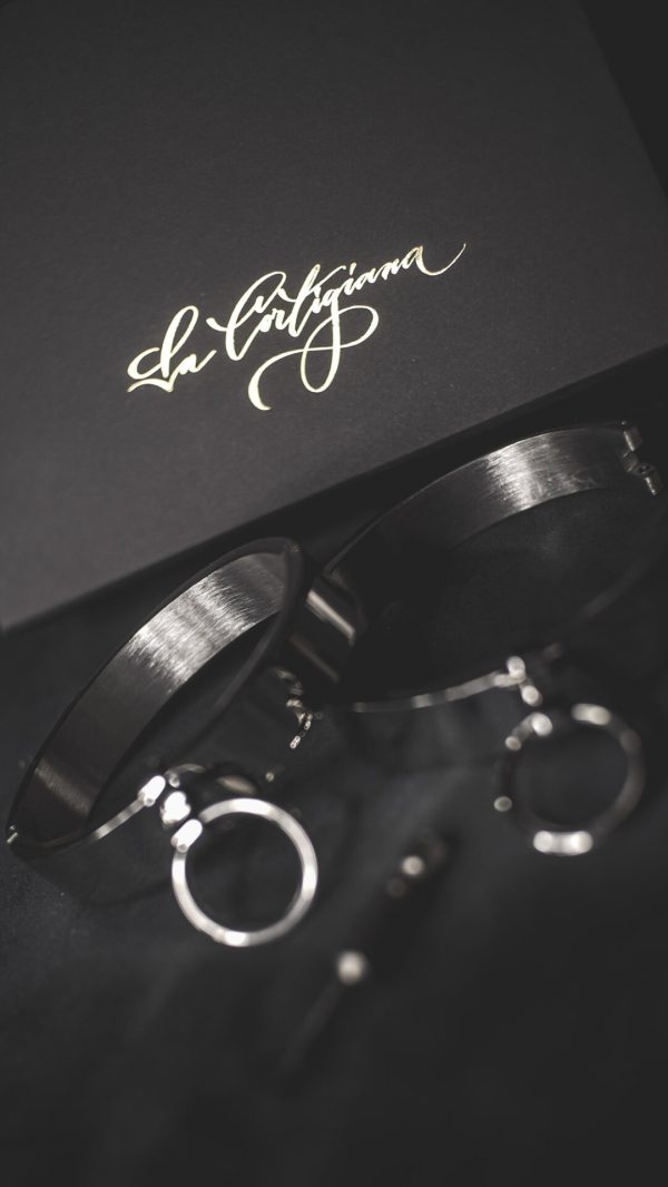 Locking Steel Handcuffs