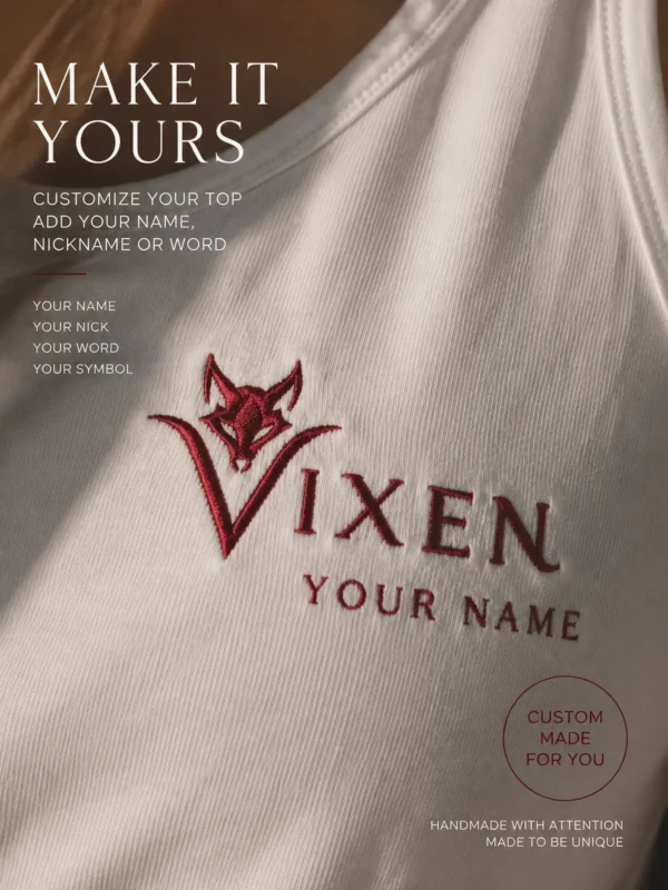 vixen top by la cortigiana