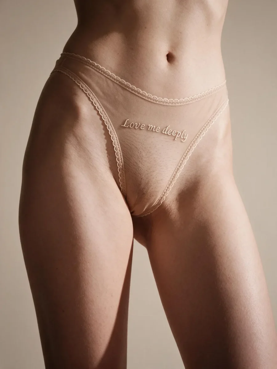 Onzichtbare mesh slipjes — Love Me Deeply